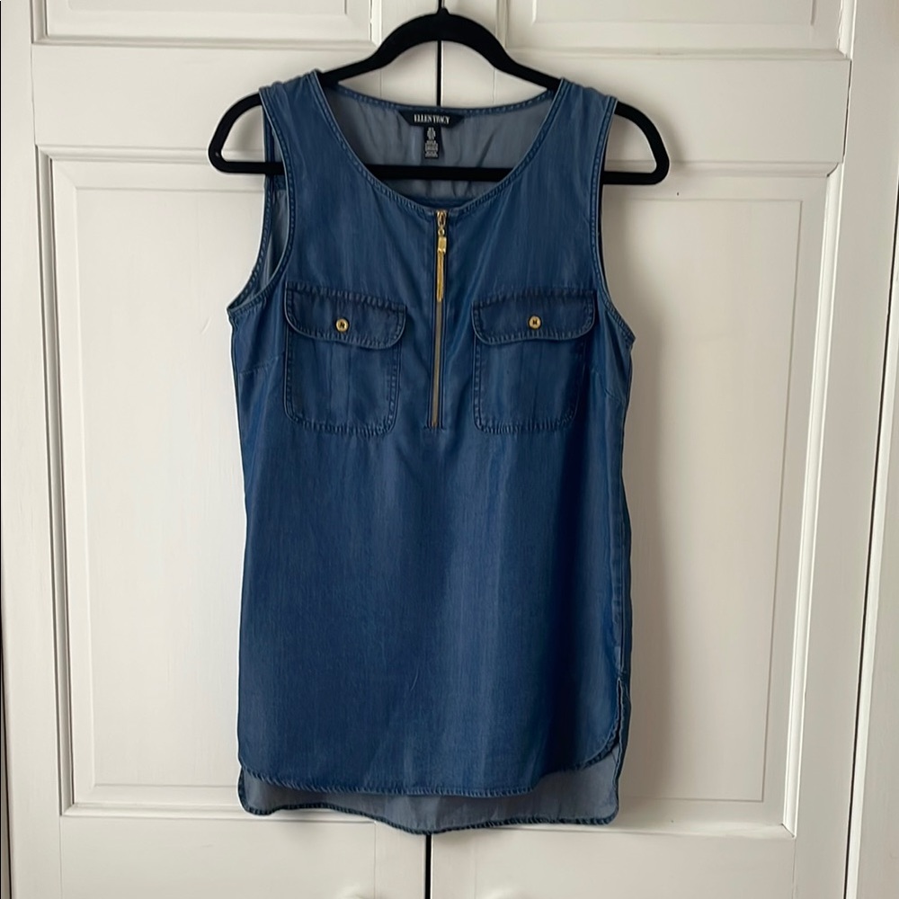 Ellen Tracy Sleeveless Pullover